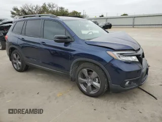 2019 Honda Passport Touring z VIN 5FNYF7H97KB000093, wystawiony jako Copart lot #78888424 z przebiegiem 41 742 mil mil oraz Szkoda całkowita • Salvage title. Historia ofert i sprzedaży dostępna na DreamBid. Obrazek 4.