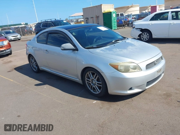 2006 Scion tC with VIN JTKDE177X60088987, listed as a IAAI auction lot 41893922 with 153,282 mi miles. Bid and sale history available at carsss.com. Image 1.