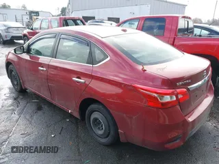 2016 Nissan Sentra S with VIN 3N1AB7AP3GL681791, listed as a IAAI auction lot 41067881 with 160,892 mi miles. Bid and sale history available at carsss.com. Image 3.