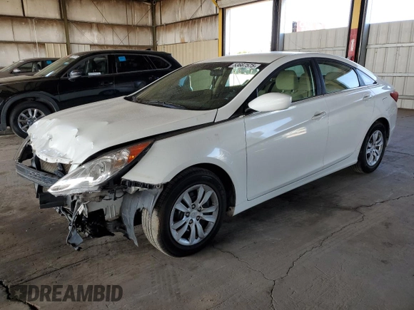 2011 Hyundai Sonata GLS with VIN 5NPEB4AC0BH051844, listed as a Copart auction lot 53667575 with 153,541 mi miles and Salvage Title. Bid and sale history available at DreamBid. Image 1.