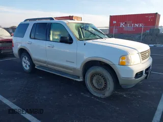 2005 Ford Explorer Eddie Bauer with VIN 1FMDU74W15ZA62843, listed as a IAAI auction lot 41271983 with 252,741 mi miles and . Bid and sale history available at DreamBid. Image 1.