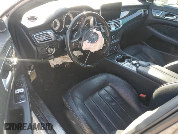 2015 Mercedes-Benz CLS-Class CLS 550 with VIN WDDLJ9BB1FA149717, listed as a Copart auction lot 88475795 with 0 mi miles and Salvage Title. Bid and sale history available at carsss.com. Image 8.
