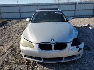 2005 BMW 5 Series 530i with VIN WBANA73585B816112, listed as a Copart auction lot 86189394 with 221,964 mi miles and Salvage title. Bid and sale history available at DreamBid. Image 5.