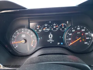 2016 Chevrolet Camaro 2LT with VIN 1G1FD3DS9G0178407, listed as a Copart auction lot 42977105 with 79,752 mi miles and Salvage Title. Bid and sale history available at carsss.com. Image 9.