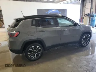 2023 Jeep Compass Limited with VIN 3C4NJDCNXPT564799, listed as a Copart auction lot 57844695 with 59,643 mi miles and Clean title. Bid and sale history available at DreamBid. Image 3.