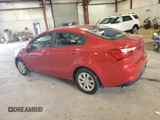 2017 Kia Rio LX with VIN KNADM4A34H6035510, listed as a Copart auction lot 63038054 with 52,837 mi miles and Salvage Title. Bid and sale history available at carsss.com. Image 2.