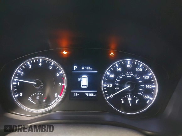 2019 Hyundai Santa Fe SE z VIN 5NMS2CAD3KH125454, wystawiony jako IAAI lot #42400534 z przebiegiem 75 155 mil mil oraz . Historia ofert i sprzedaży dostępna na DreamBid. Obrazek 7.