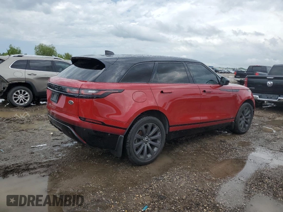 2018 Land Rover Range Rover Velar R-Dynamic SE with VIN SALYL2RX1JA714469, listed as a Copart auction lot 54144715 with 113,932 mi miles and Clean Title. Bid and sale history available at DreamBid. Image 3.