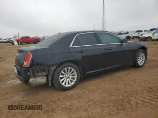 2014 Chrysler 300 with VIN 2C3CCAAG6EH140762, listed as a Copart auction lot 42931895 with 124,555 mi miles and Salvage Title. Bid and sale history available at carsss.com. Image 3.