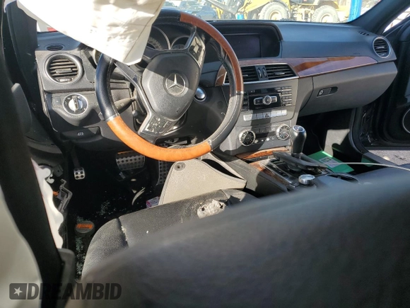 2012 Mercedes-Benz C 350 Sport with VIN WDDGF5HB1CR195581, listed as a Copart auction lot 44602635 with 188,704 mi miles and Salvage Title. Bid and sale history available at DreamBid. Image 8.
