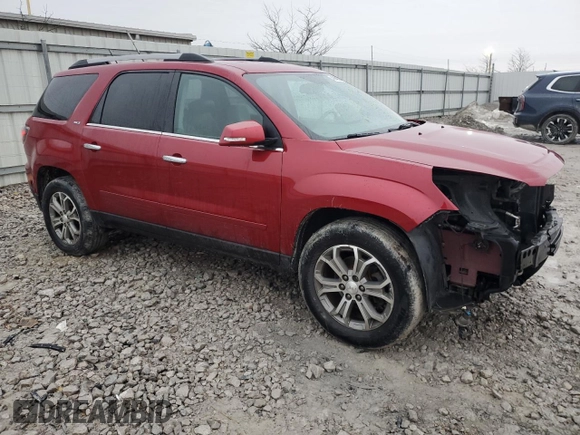 2014 GMC Acadia SLT with VIN 1GKKRRKD8EJ304251, listed as a Copart auction lot 43549515 with 203,884 mi miles and Salvage Title. Bid and sale history available at carsss.com. Image 4.
