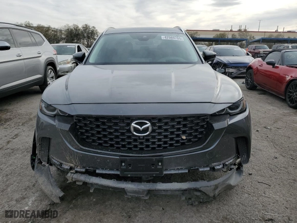 2024 Mazda CX-50 2.5 Turbo Premium Plus Package with VIN 7MMVABEY8RN231046, listed as a Copart auction lot 42989765 with 2,407 mi miles and Salvage Title. Bid and sale history available at carsss.com. Image 5.