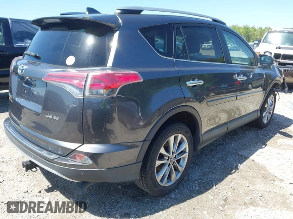 2017 Toyota RAV4 Limited with VIN 2T3YFREVXHW328642, listed as a IAAI auction lot 42062051 with 139,957 mi miles. Bid and sale history available at carsss.com. Image 4.