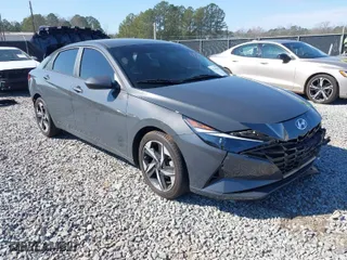 2023 Hyundai Elantra SEL with VIN KMHLS4AG1PU567889, listed as a IAAI auction lot 41545168 with 23,074 mi miles. Bid and sale history available at carsss.com. Image 1.