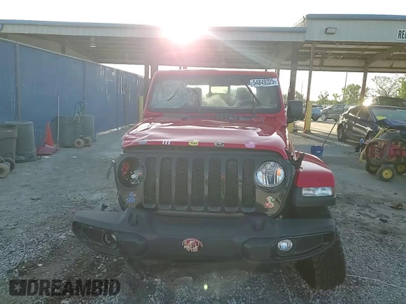 2023 Jeep Gladiator Freedom z VIN 1C6HJTAG4PL507772, wystawiony jako Copart lot #54849325 z przebiegiem 31 036 mil mil oraz Nie do naprawy • Non repairable. Historia ofert i sprzedaży dostępna na DreamBid. Obrazek 14.