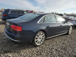 2014 Audi A8 3.0T z VIN WAURGAFD5EN009612, wystawiony jako Copart lot #49860895 z przebiegiem 170 973 mil mil oraz Szkoda całkowita • Salvage title. Historia ofert i sprzedaży dostępna na DreamBid. Obrazek 3.