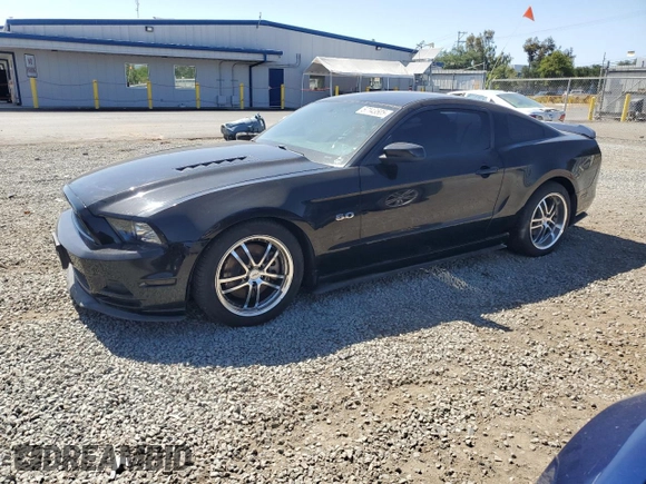 2013 Ford Mustang GT with VIN 1ZVBP8CF0D5224264, listed as a Copart auction lot 57143505 with 116,804 mi miles and Clean Title. Bid and sale history available at DreamBid. Image 1.