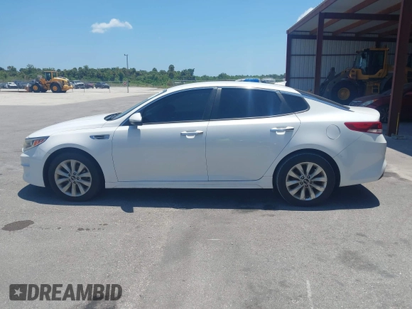 2018 Kia Optima S with VIN 5XXGT4L35JG251681, listed as a IAAI auction lot 42302319 with 154,612 mi miles and . Bid and sale history available at DreamBid. Image 14.