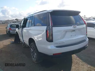 2023 Cadillac Escalade 4WD Sport with VIN 1GYS4FKL2PR239332, listed as a IAAI auction lot 41310578 with 39,836 mi miles and . Bid and sale history available at DreamBid. Image 3.
