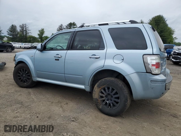 2009 Mercury Mariner Premier with VIN 4M2CU97789KJ24764, listed as a Copart auction lot 78209954 with 147,590 mi miles and Non Repairable. Bid and sale history available at carsss.com. Image 2.