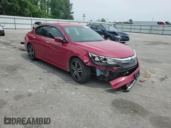 2016 Honda Accord Sport with VIN 1HGCR2F56GA038954, listed as a Copart auction lot 54145225 with 155,096 mi miles and Salvage title. Bid and sale history available at DreamBid. Image 13.