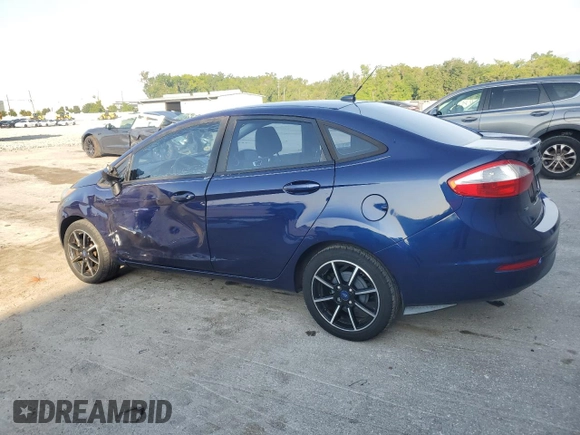 2016 Ford Fiesta SE with VIN 3FADP4BJ4GM114039, listed as a Copart auction lot 55833385 with 81,343 mi miles and Salvage Title. Bid and sale history available at DreamBid. Image 2.