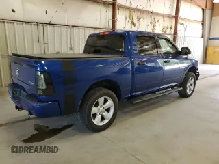 2014 Ram 1500 Express with VIN 3C6RR7KT4EG324804, listed as a Copart auction lot 58233005 with 103,306 mi miles and Salvage title. Bid and sale history available at DreamBid. Image 3.