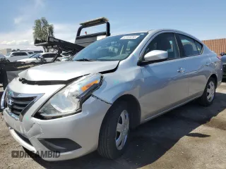 2018 Nissan Versa Sedan SV with VIN 3N1CN7AP4JK404807, listed as a Copart auction lot 53169255 with 66,702 mi miles and Salvage Title. Bid and sale history available at carsss.com. Image 1.