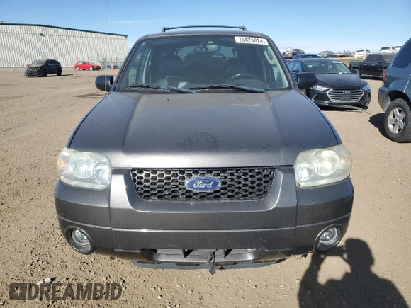 2005 Ford Escape Limited with VIN 1FMCU94135KA24213, listed as a Copart auction lot 75421024 with 259,525 mi miles and Clean Title. Bid and sale history available at carsss.com. Image 5.