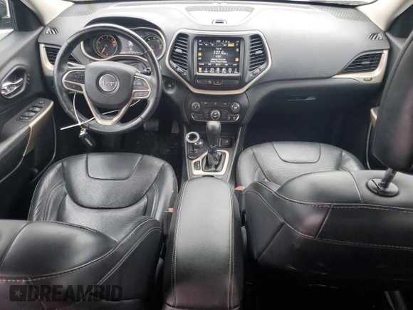 2018 Jeep Cherokee Limited with VIN 1C4PJMDB7JD530166, listed as a Copart auction lot 58907215 with 107,390 mi miles and Clean title. Bid and sale history available at DreamBid. Image 8.