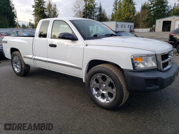 2008 Dodge Dakota ST with VIN 1D7HE22K08S556183, listed as a Copart auction lot 86970654 with 120,436 mi miles and Clean Title. Bid and sale history available at carsss.com. Image 4.