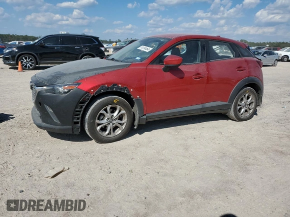 2017 Mazda CX-3 Sport with VIN JM1DKDB72H0148787, listed as a Copart auction lot 74124464 with 137,004 mi miles and Salvage Title. Bid and sale history available at carsss.com. Image 1.