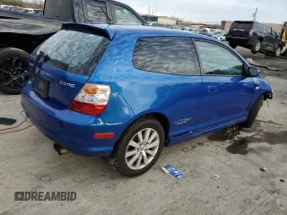 2004 Honda Civic Si with VIN SHHEP335X4U504930, listed as a Copart auction lot 86808894 with 280,060 mi miles and Salvage Title. Bid and sale history available at DreamBid. Image 3.