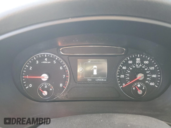 2016 Kia Sorento L with VIN 5XYPG4A38GG039482, listed as a Copart auction lot 79258604 with 129,436 mi miles and Salvage Title. Bid and sale history available at DreamBid. Image 9.