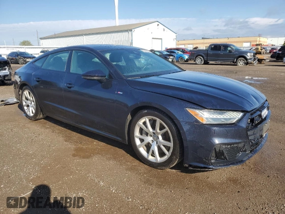 2020 Audi A7 Prestige with VIN WAUV2AF22LN075589, listed as a Copart auction lot 53333974 with 143,253 mi miles and Clean Title. Bid and sale history available at carsss.com. Image 4.