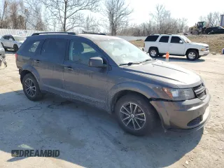 2018 Dodge Journey SE with VIN 3C4PDCAB3JT295040, listed as a Copart auction lot 46835775 with 86,608 mi miles and Salvage Title. Bid and sale history available at carsss.com. Image 4.