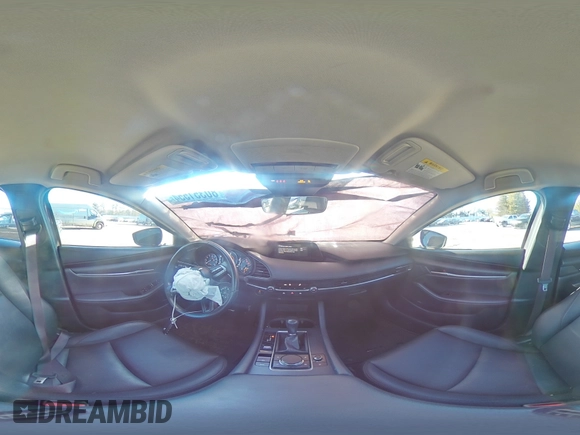 2020 Mazda 3 Select with VIN 3MZBPACL3LM126917, listed as a Copart auction lot 80351554 with 56,134 mi miles and Salvage title. Bid and sale history available at DreamBid. Image 13.