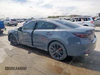 2021 Mazda 6 Carbon Edition with VIN JM1GL1WY7M1602094, listed as a Copart auction lot 50525895 with 15,214 mi miles and Salvage Title. Bid and sale history available at DreamBid. Image 2.