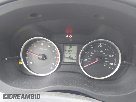 2014 Subaru Forester Premium with VIN JF2SJAECXEH458797, listed as a IAAI auction lot 42574423 with 143,540 mi miles and . Bid and sale history available at DreamBid. Image 7.
