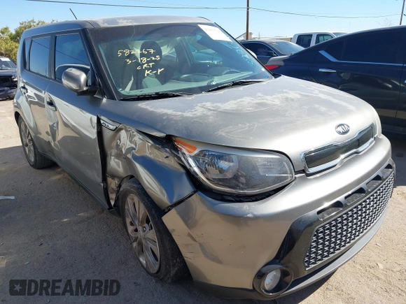 2016 Kia Soul + with VIN KNDJP3A53G7372638, listed as a IAAI auction lot 41862528 with 131,905 mi miles. Bid and sale history available at carsss.com. Image 6.