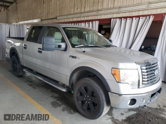 2010 Ford F-150 XL with VIN 1FTFW1EV3AFB69270, listed as a Copart auction lot 66163565 with 176,569 mi miles and Clean title. Bid and sale history available at DreamBid. Image 4.