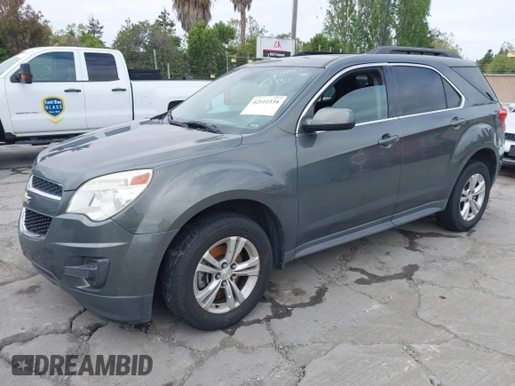 2013 Chevrolet Equinox LT with VIN 2GNALDEK8D6388340, listed as a IAAI auction lot 42111534 with 163,603 mi miles. Bid and sale history available at carsss.com. Image 2.