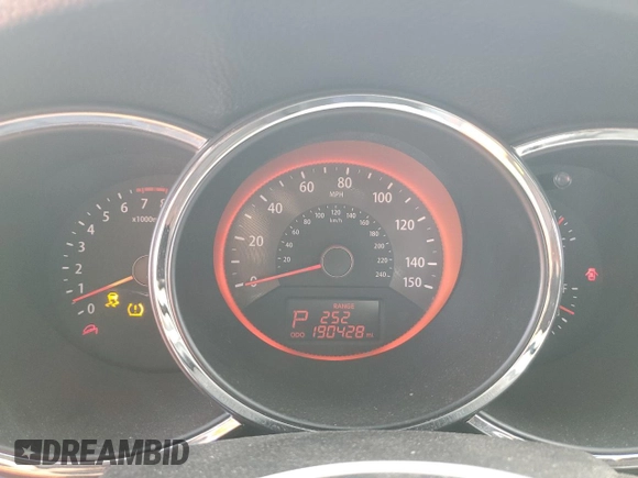 2013 Kia Sorento SX with VIN 5XYKW4A23DG416526, listed as a Copart auction lot 50945605 with 190,428 mi miles and Salvage Title. Bid and sale history available at carsss.com. Image 9.