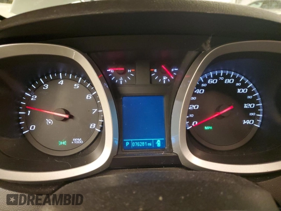 2017 Chevrolet Equinox Premier with VIN 2GNALDEK4H1598937, listed as a Copart auction lot 42522775 with 76,281 mi miles and Salvage Title. Bid and sale history available at carsss.com. Image 9.