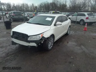 2012 Buick LaCrosse Leather with VIN 1G4GC5E32CF218413, listed as a IAAI auction lot 41747477 with 135,978 mi miles. Bid and sale history available at carsss.com. Image 2.