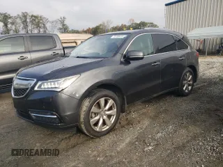 2014 Acura MDX Advance with VIN 5FRYD3H84EB020231, listed as a Copart auction lot 79708474 with 156,710 mi miles and Salvage title. Bid and sale history available at DreamBid. Image 1.