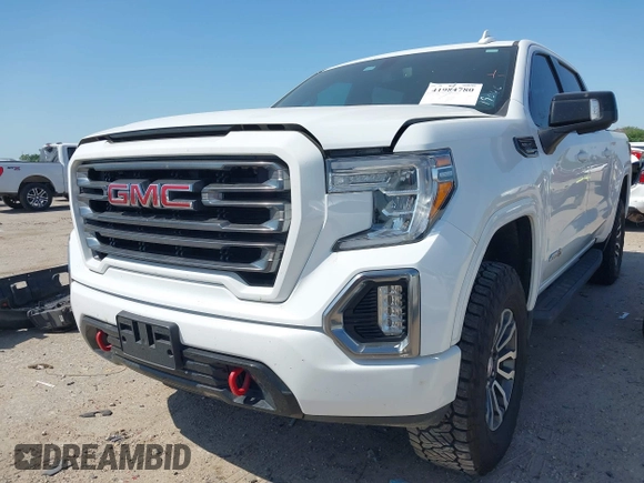2021 GMC Sierra 1500 AT4 with VIN 3GTP9EED1MG448181, listed as a IAAI auction lot 41984780 with 87,902 mi miles. Bid and sale history available at carsss.com. Image 17.