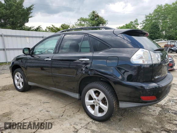 2008 Lexus RX 350 z VIN 2T2HK31U48C067570, wystawiony jako Copart lot #58711905 z przebiegiem 128 521 mil mil oraz Szkoda całkowita • Salvage title. Historia ofert i sprzedaży dostępna na DreamBid. Obrazek 2.