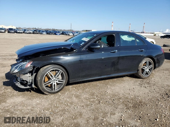 2019 Mercedes-Benz E 300 with VIN WDDZF4JB0KA669868, listed as a Copart auction lot 45765655 with 95,589 mi miles and Salvage Title. Bid and sale history available at DreamBid. Image 1.