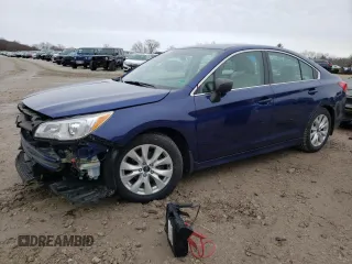 2017 Subaru Legacy with VIN 4S3BNAB64H3048709, listed as a Copart auction lot 37892023 with 87,262 mi miles. Bid and sale history available at carsss.com. Image 1.